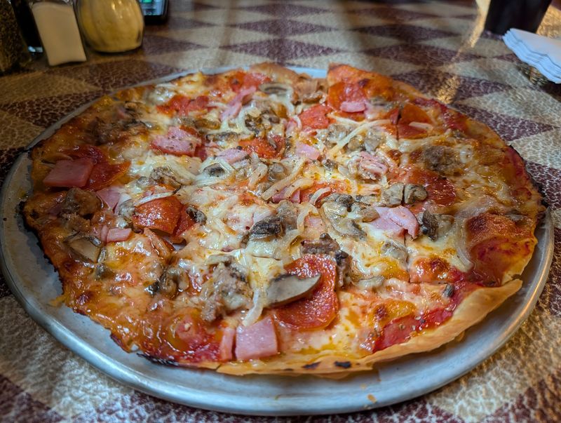 The Famous Cracker-Thin Crust