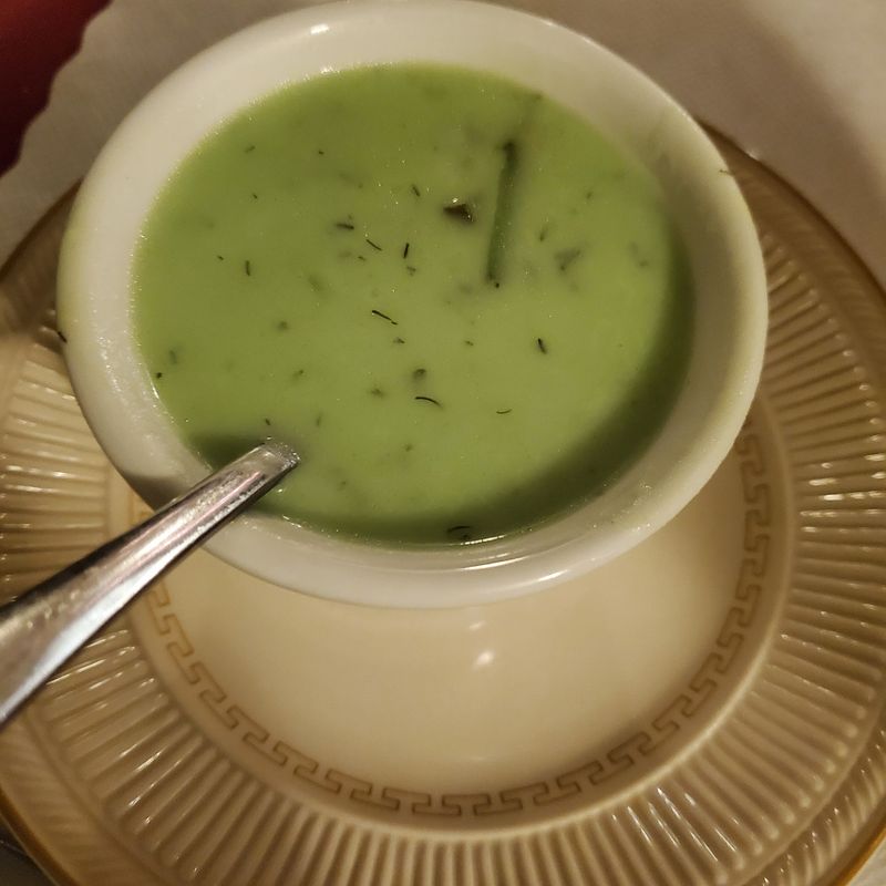 The Famous Green Soup Everyone Orders