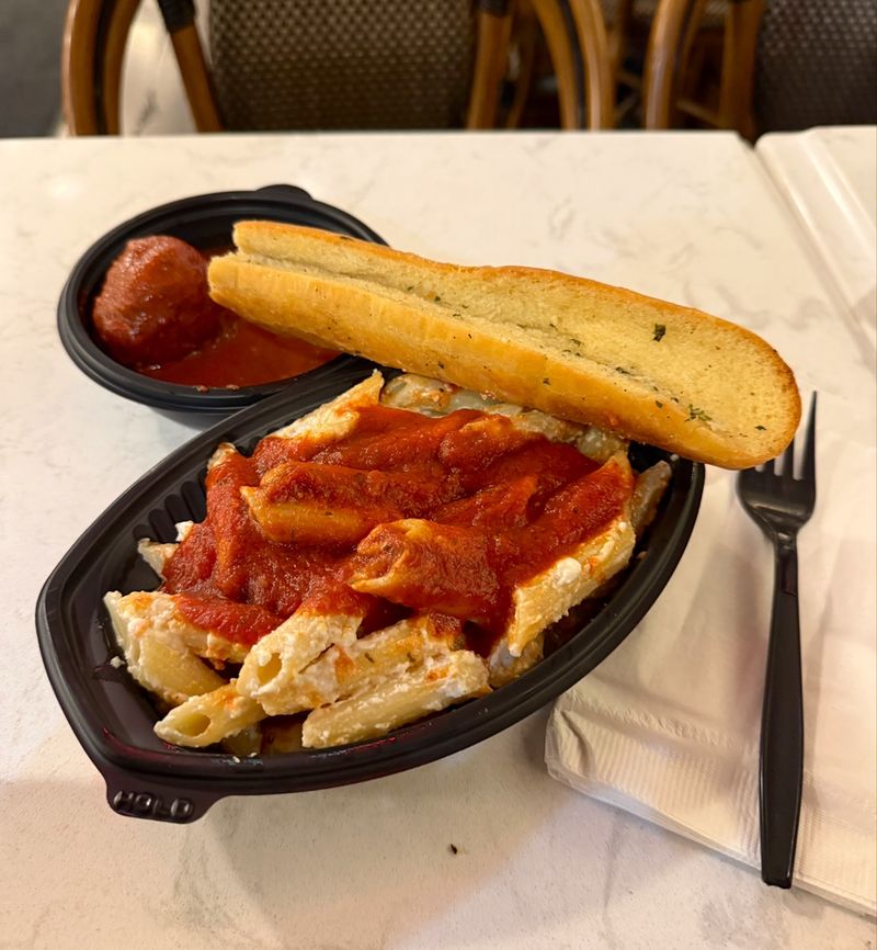 The Famous Mostaccioli and Red Sauce The Famous Mostaccioli and Red Sauce