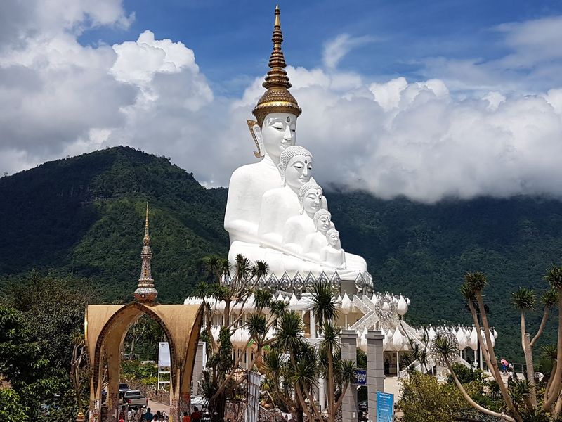 The Five White Buddhas