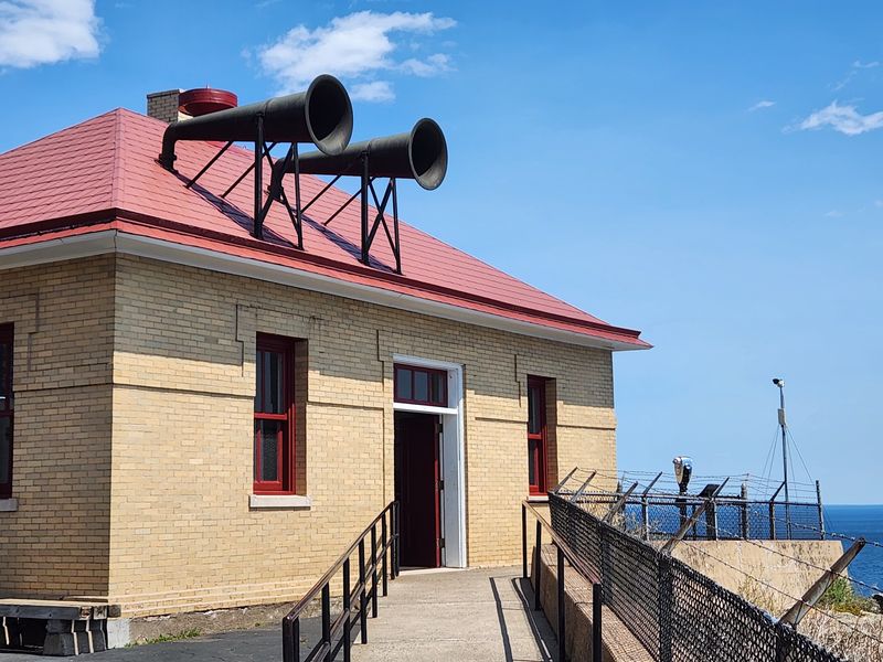 The Fog Signal Building And Its Big Voice