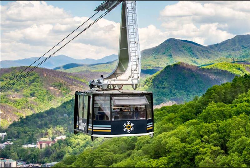 The Gatlinburg Tram, Gatlinburg, TN