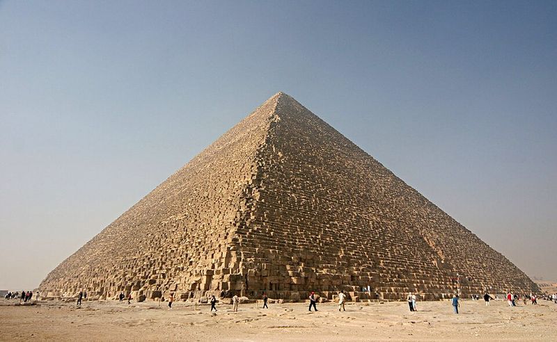 The Great Pyramid's Hidden Spaces, Giza, Egypt The Great Pyramid's Hidden Spaces, Giza, Egypt