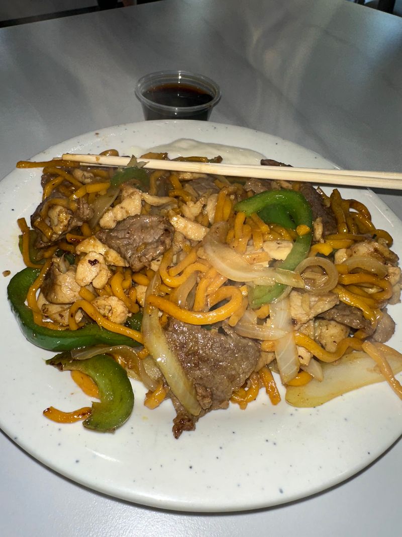 The Hibachi Grill Steals the Show