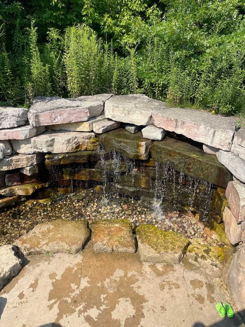 The Little Stream With a Waterfall The Little Stream With a Waterfall