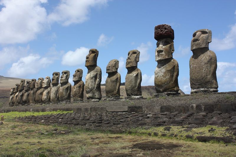 The Moai Statues, Rapa Nui, Chile The Moai Statues, Rapa Nui, Chile