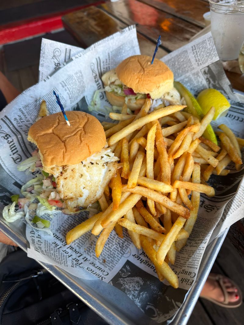 The Namesake Hogfish Sandwich
