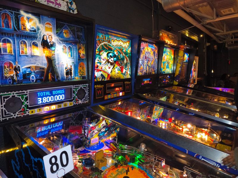 The Pinball Row Upstairs