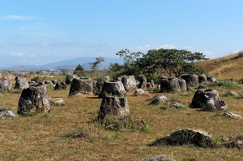 The Plain of Jars, Xieng Khouang, Laos The Plain of Jars, Xieng Khouang, Laos