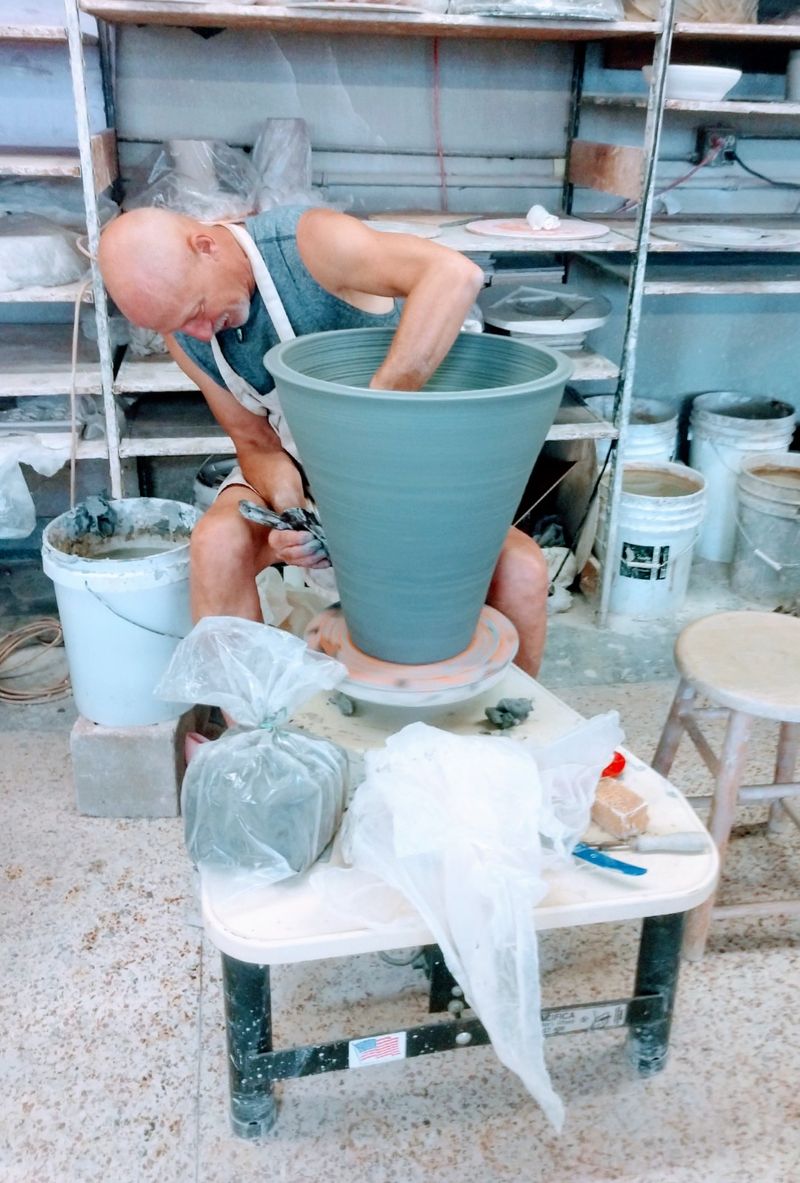 The Potter Behind the Wheel