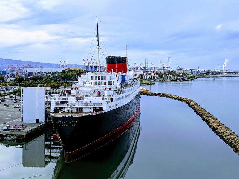 The Queen Mary, Long Beach, California The Queen Mary, Long Beach, California