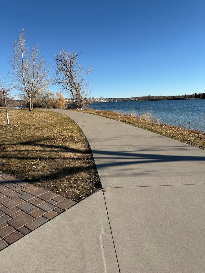 The River's Edge Trail Running Right Through the Park