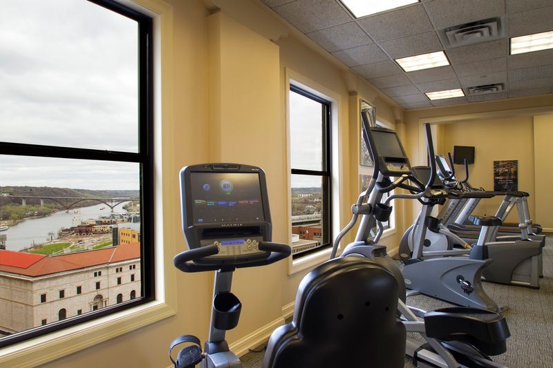 The Rooftop Gym and Other Handy Perks
