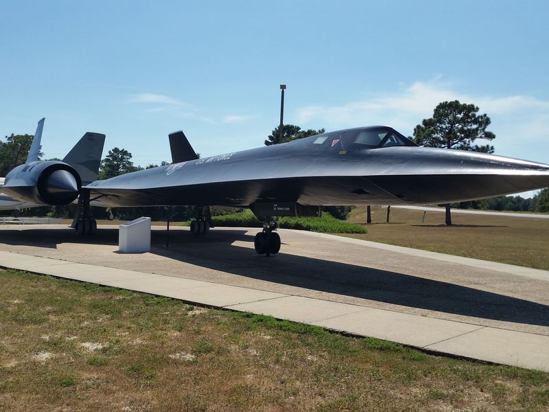 The SR-71 Blackbird Steals the Whole Show