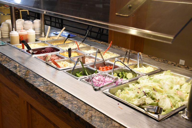 The Salad Bar and Buffet