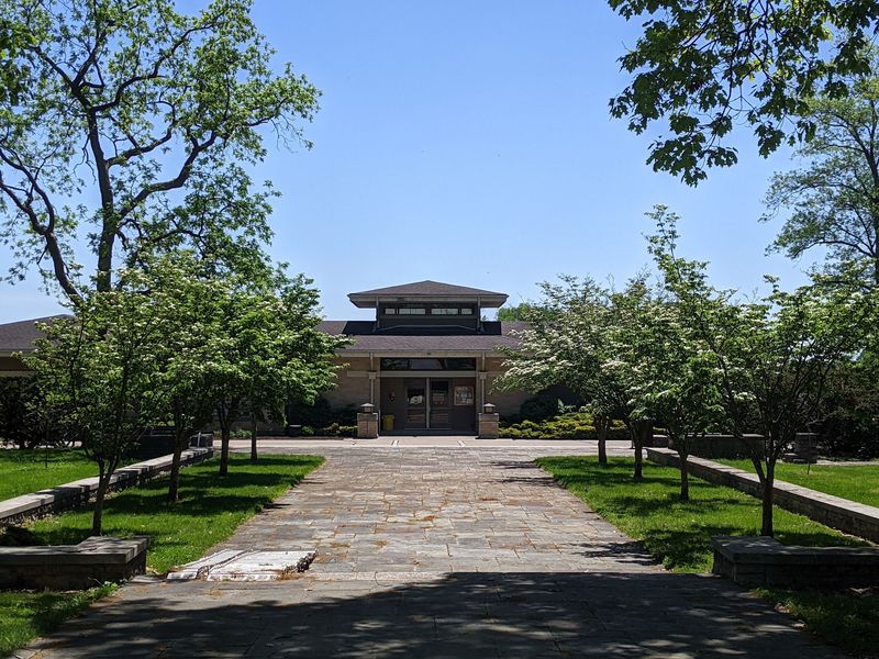 The Small Visitor Center and Its Free Exhibits