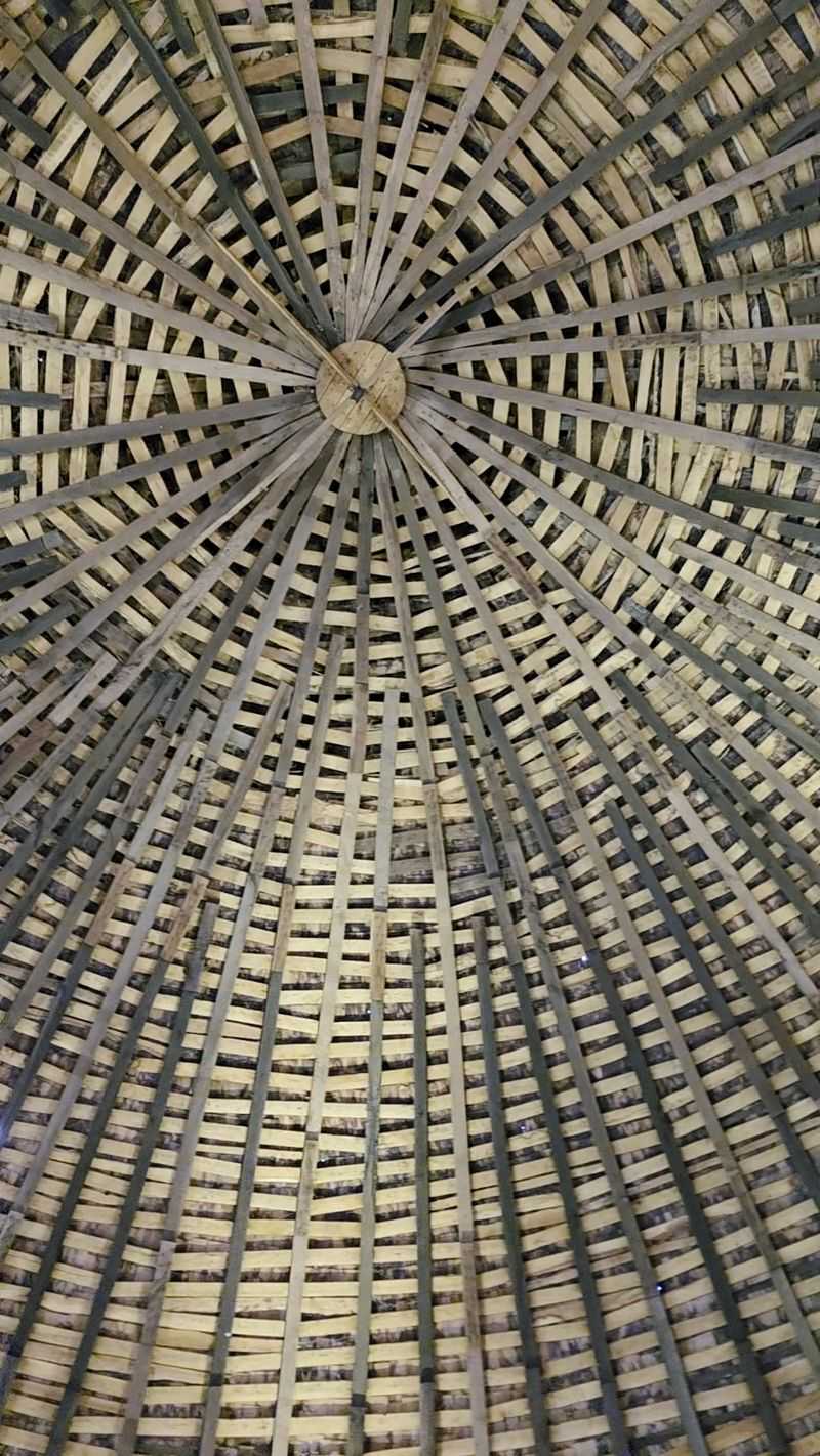 The Timber Dome Overhead