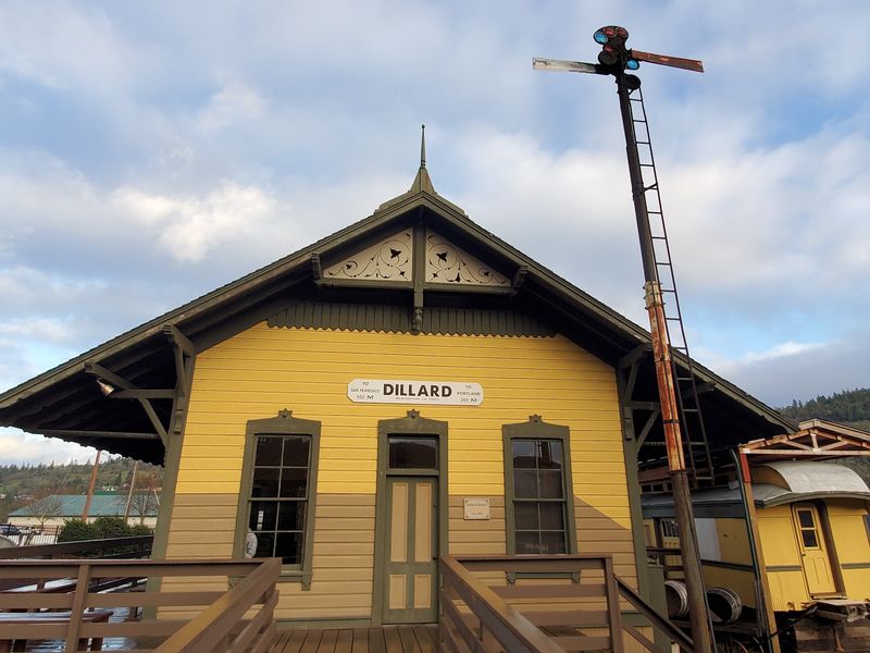 The Train Depot and Running Model Train
