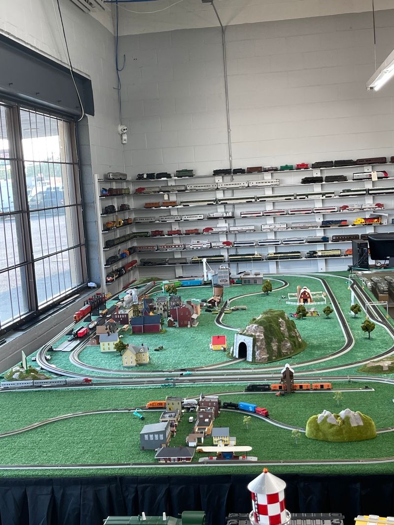 The Train Town by the Front Door The Train Town by the Front Door