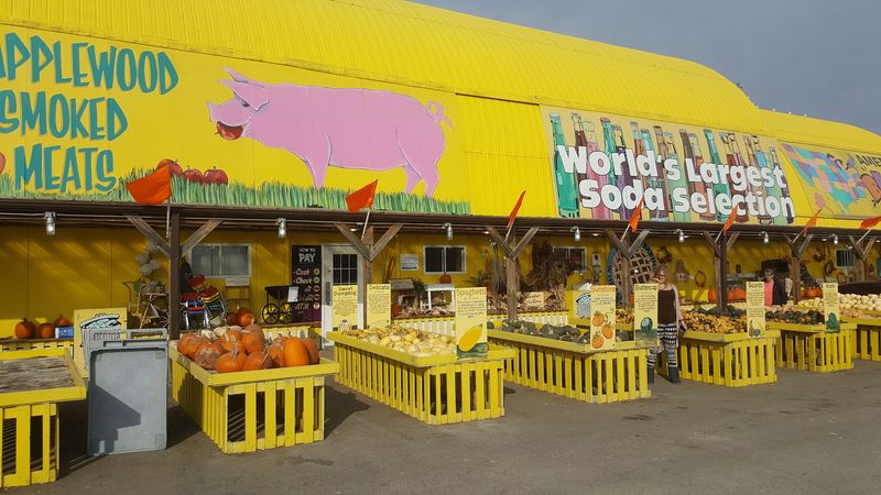 The Yellow Candy Giant Along Highway 169 The Yellow Candy Giant Along Highway 169