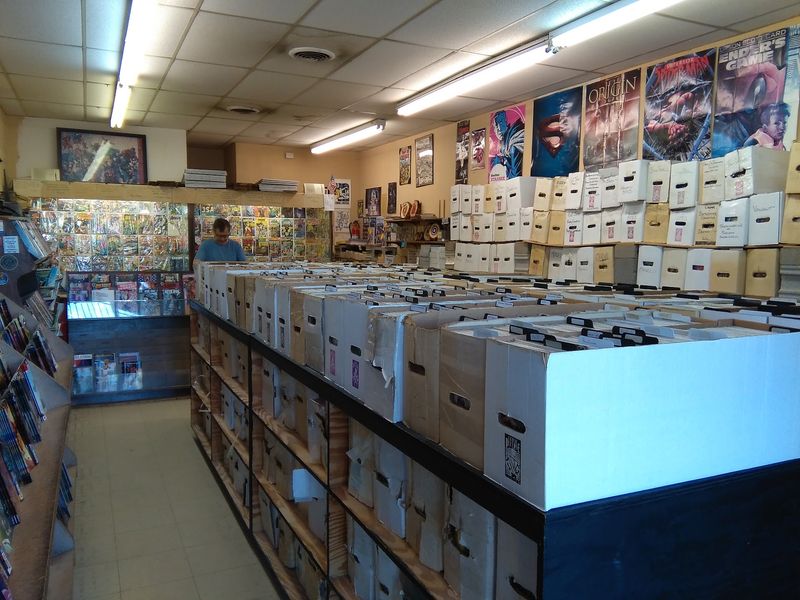 Thousands of Back Issues in Long Boxes