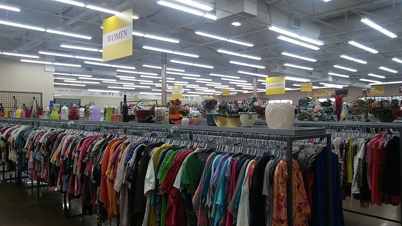 Thousands of Hangers Worth of Clothing