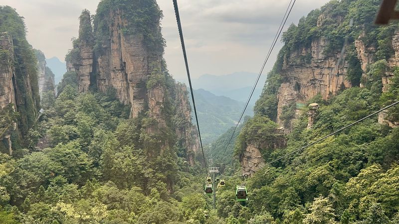 Tianzi Mountain Cable Car Tianzi Mountain Cable Car