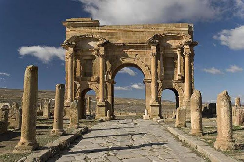 Timgad, Algeria Timgad, Algeria