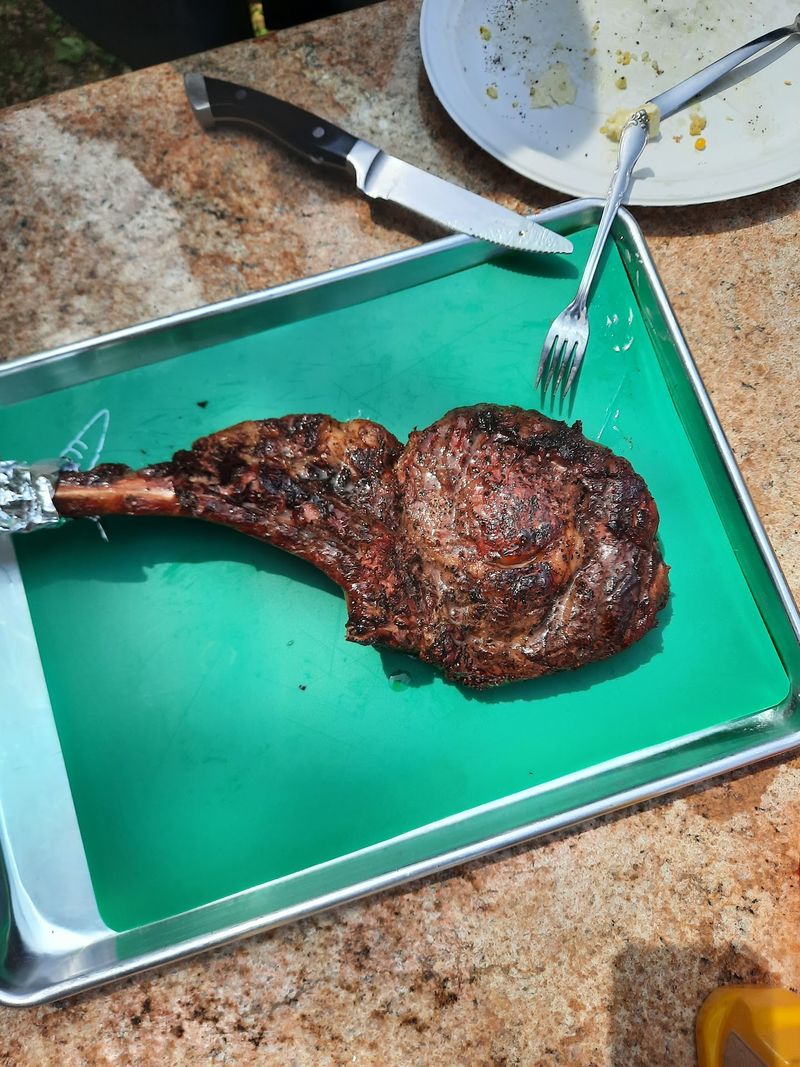 Tomahawk Steaks for a Crowd