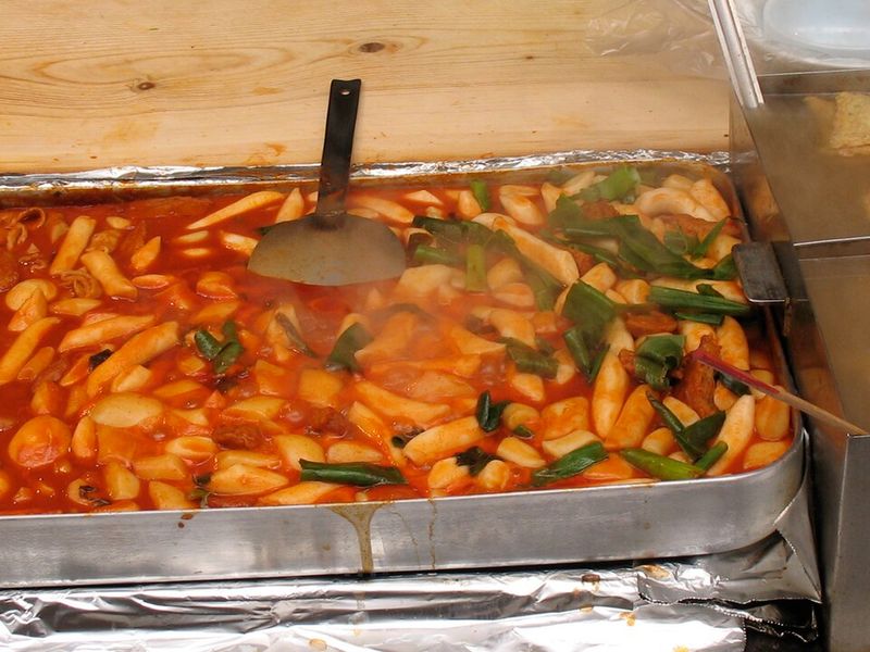 Tteokbokki (Spicy Rice Cakes)