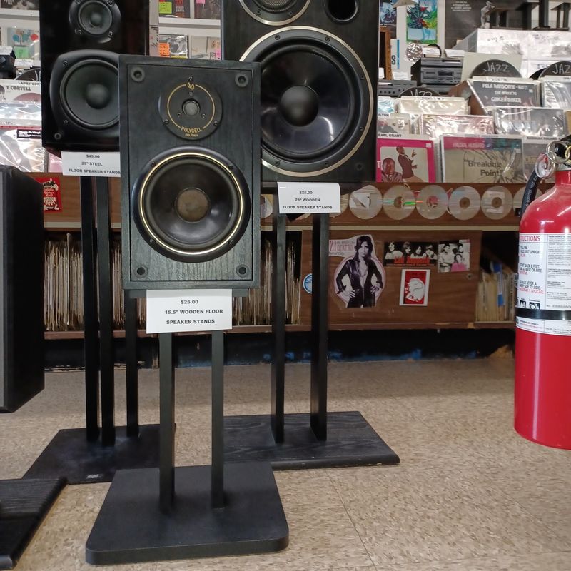 Turntables, Receivers, and Speakers