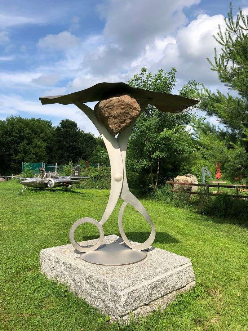 Twenty Acres of Metal, Stone, and Imagination Twenty Acres of Metal, Stone, and Imagination