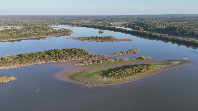 Twin Bridges Area at Grand Lake State Park, Miami, OK
