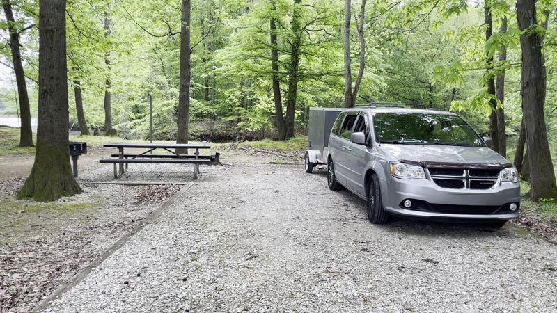 Up the Steep Hill to the Main Campground