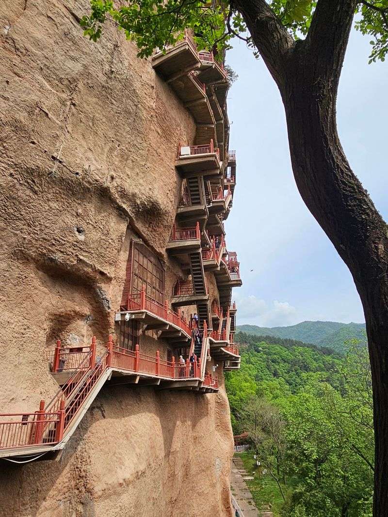 Walkways That Hug the Cliff Walkways That Hug the Cliff