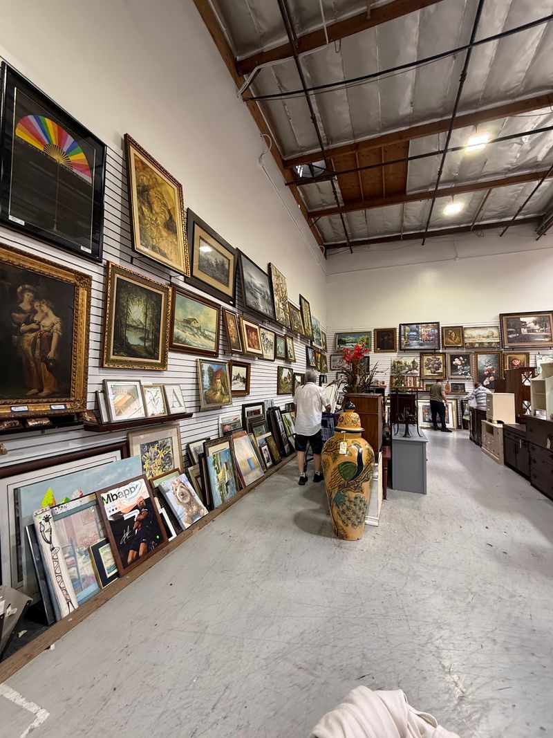 Walls Full of Paintings and Art
