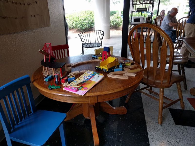 Warm Spices, Busy Lines, and a Play Corner Warm Spices, Busy Lines, and a Play Corner