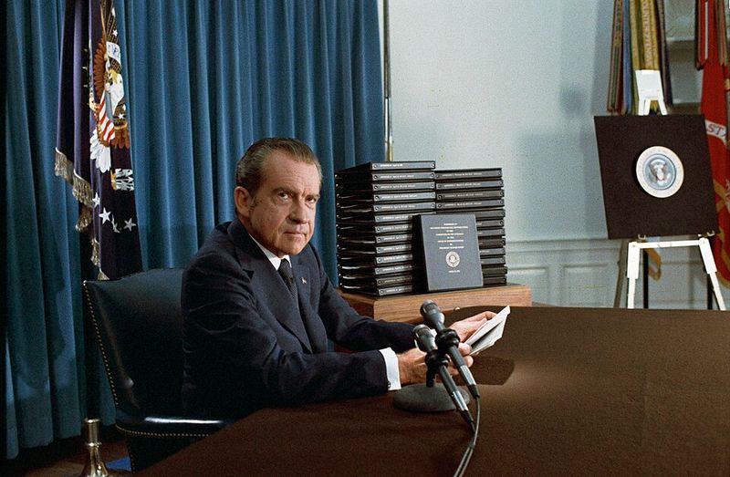 Watched President Nixon Announce a National Energy Emergency Watched President Nixon Announce a National Energy Emergency