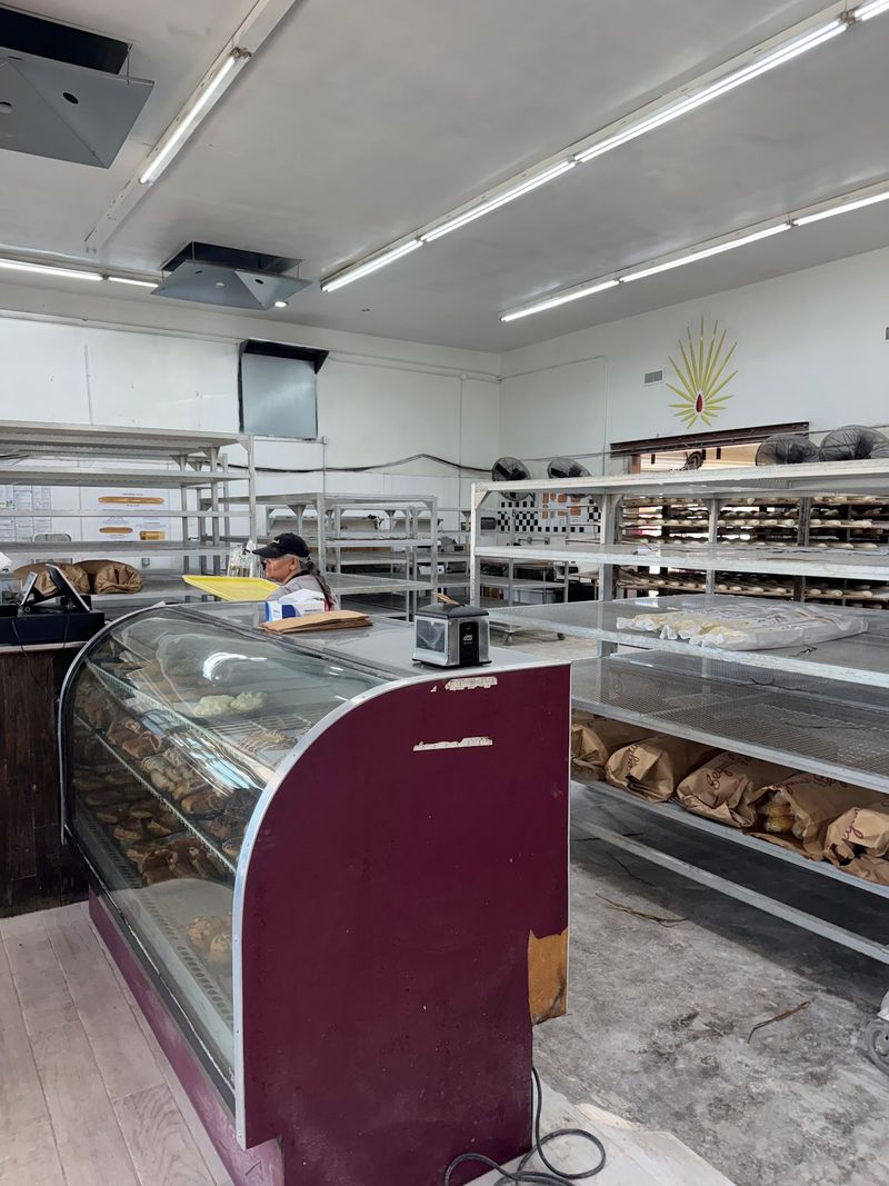 Watching Bakers Work Behind the Counter