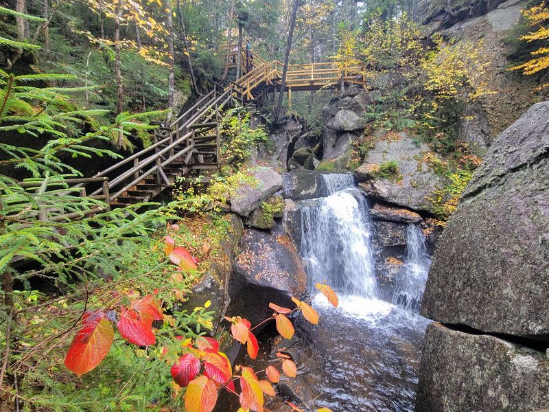 Waterfalls Hiding Between the Rocks