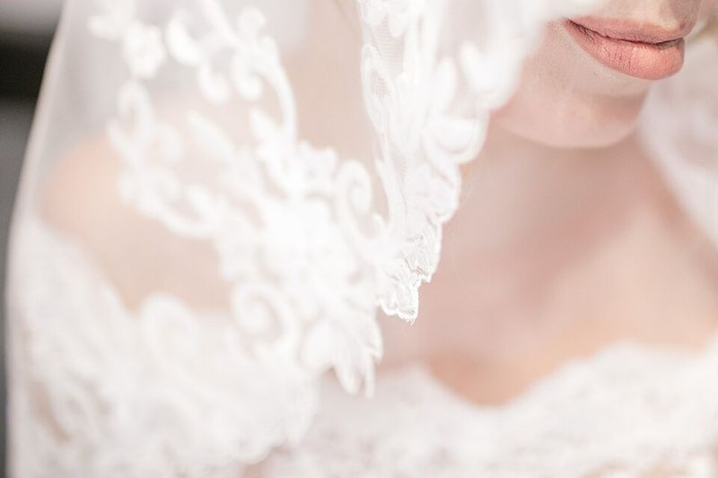 Wearing a Wedding Veil Wearing a Wedding Veil