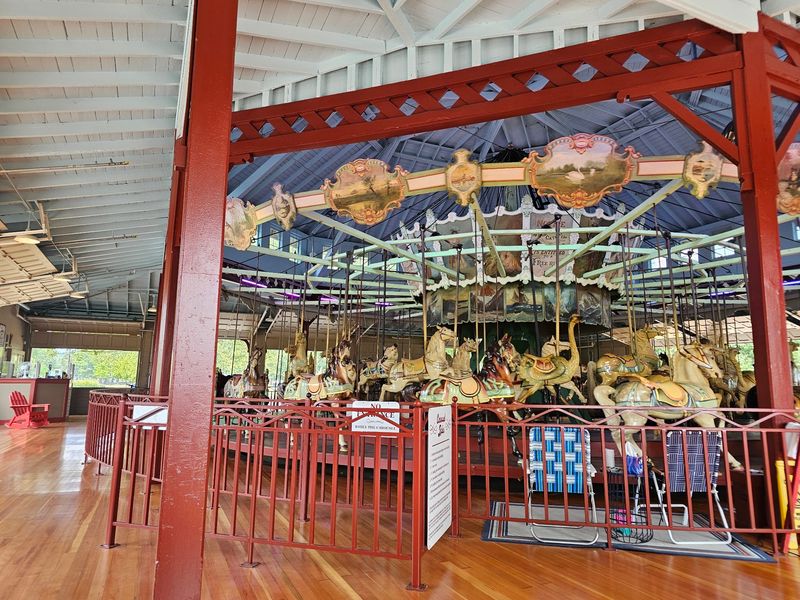 Weona Park Carousel's Contemporary, Ontario Beach Dentzel Carousel, Rochester, New York