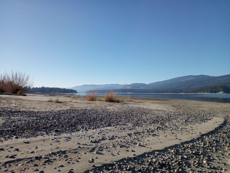 When the Water Drops, the Shoreline Opens Up When the Water Drops, the Shoreline Opens Up