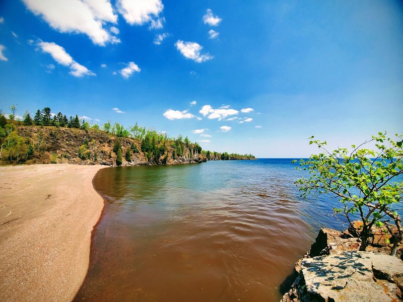 Where The River Meets Lake Superior