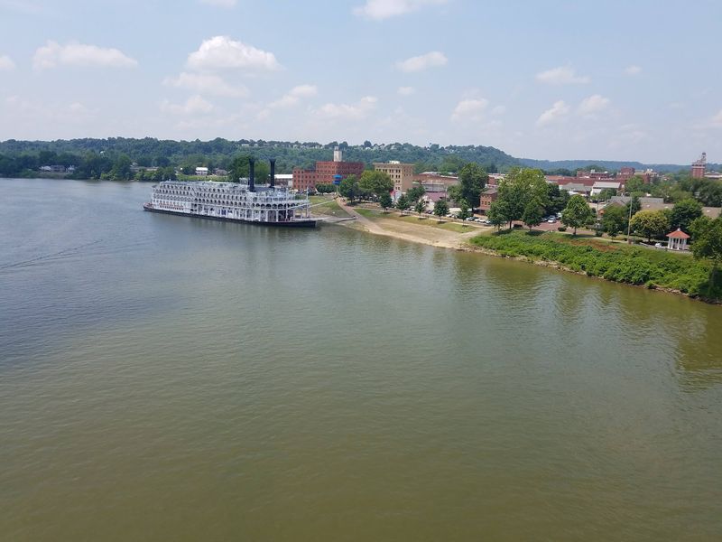 Where Two Rivers Shake Hands in Southeastern Ohio Where Two Rivers Shake Hands in Southeastern Ohio