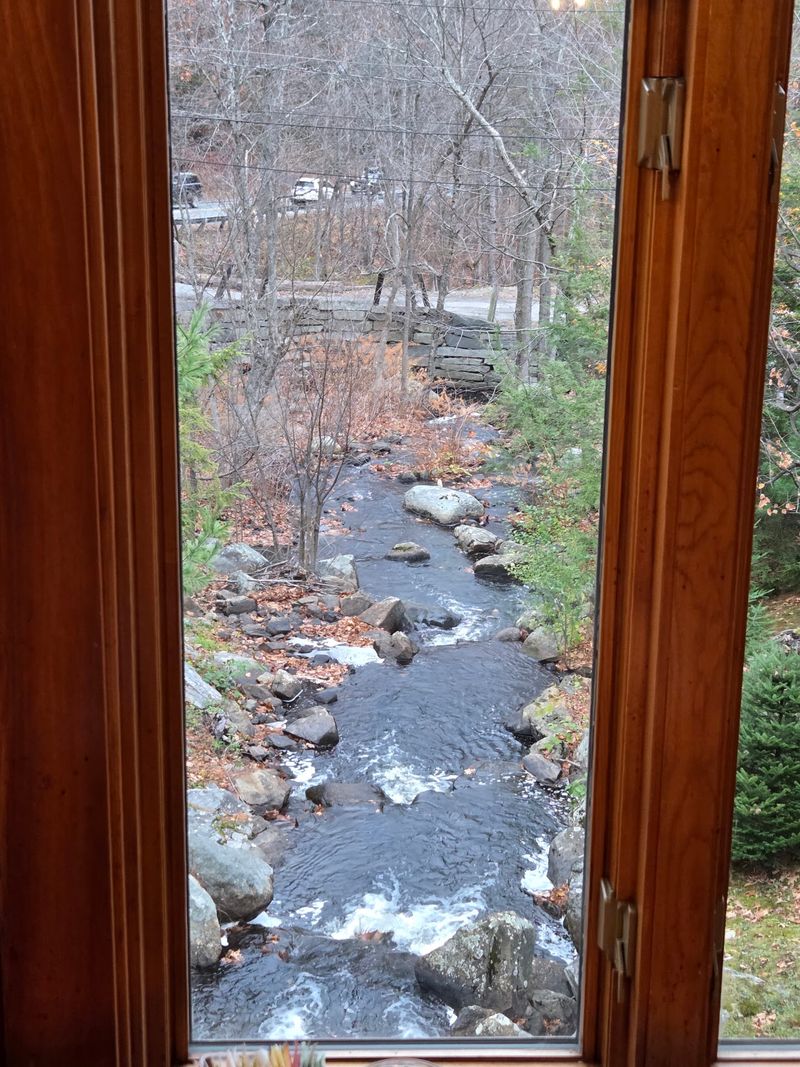 Window Seats Above Moving Water Window Seats Above Moving Water