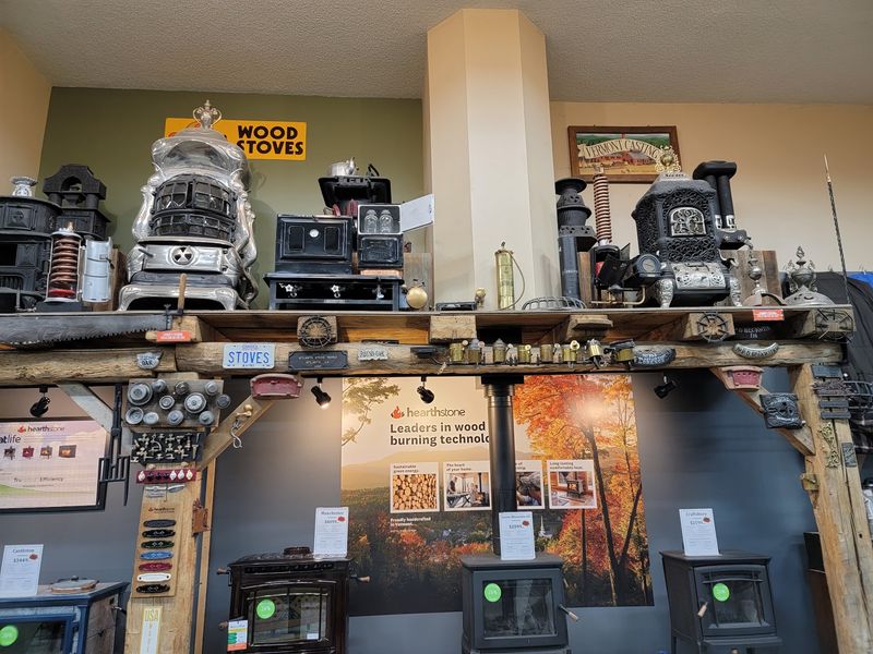 Wood Stoves, Old Iceboxes, and Other Heavy Hitters Wood Stoves, Old Iceboxes, and Other Heavy Hitters