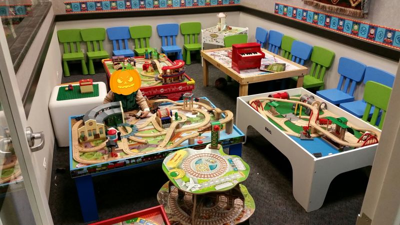 Wooden Railways and Friendly Blue Engines