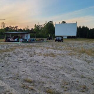 Some Drive-Ins Show Movies, but North Carolina’s Stateline Movie Time in Tabor City Adds a Flea Market, Bonfires, and Camping Too