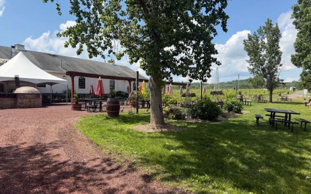 Near Philadelphia, This New Jersey Vineyard Pairs Wine-Country Views With Brick-Oven Pizza